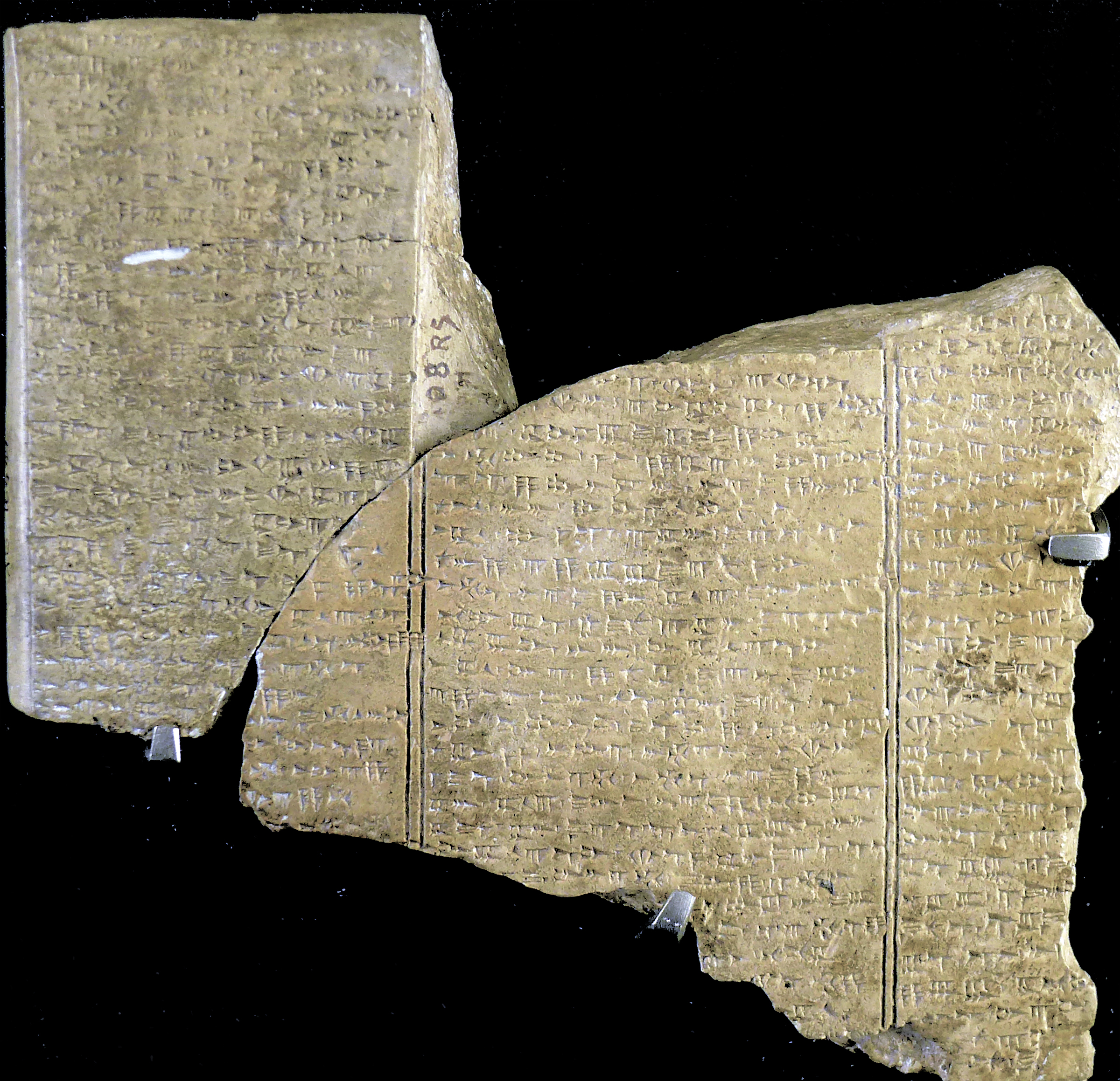 Baal-cycle tablet fragments, Louvre AO 16641–16642